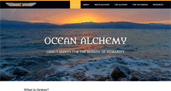 Desktop Screenshot of oceanalchemy.com